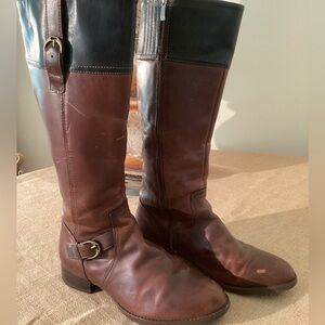 Ariat two tone brown Equestrian boot